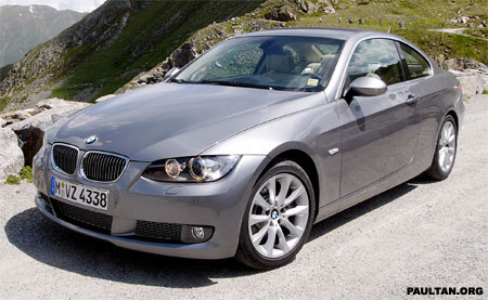  shares with us his experience driving the new BMW 335i Coupe in Austria